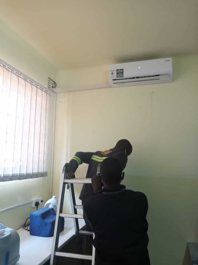 Midwall Aircon office installation 